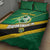 Personalised Dominica Football Quilt Bed Set Sporty Style - Wonder Print Shop