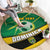 Personalised Dominica Football Round Carpet Sporty Style