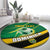 Personalised Dominica Football Round Carpet Sporty Style