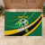 Personalised Dominica Football Rubber Doormat Sporty Style - Wonder Print Shop