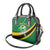 Personalised Dominica Football Shoulder Handbag Sporty Style