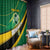 Personalised Dominica Football Window Curtain Sporty Style - Wonder Print Shop