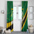 Personalised Dominica Football Window Curtain Sporty Style - Wonder Print Shop