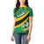 Personalised Dominica Football Women Polo Shirt Sporty Style - Wonder Print Shop