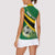 Personalised Dominica Football Women Sleeveless Polo Shirt Sporty Style - Wonder Print Shop