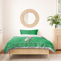 Funny Christmas Portland Frog Protest Bedding Set Merry Frog-mas - Wonder Print Shop