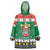 United Arab Emirates Christmas Wearable Blanket Hoodie Coat Of Arms Eid Milad Majid