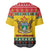 Zimbabwe Christmas Baseball Jersey Coat Of Arms Muve neKisimusi - Wonder Print Shop