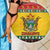 Zimbabwe Christmas Beach Blanket Coat Of Arms Muve neKisimusi - Wonder Print Shop