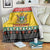 Zimbabwe Christmas Blanket Coat Of Arms Muve neKisimusi