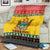 Zimbabwe Christmas Blanket Coat Of Arms Muve neKisimusi