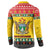 Zimbabwe Christmas Button Sweatshirt Coat Of Arms Muve neKisimusi - Wonder Print Shop