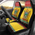 Zimbabwe Christmas Car Seat Cover Coat Of Arms Muve neKisimusi - Wonder Print Shop