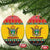 Zimbabwe Christmas Ceramic Ornament Coat Of Arms Muve neKisimusi - Wonder Print Shop