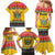 Zimbabwe Christmas Family Matching Mermaid Dress and Hawaiian Shirt Coat Of Arms Muve neKisimusi - Wonder Print Shop