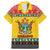 Zimbabwe Christmas Family Matching Mermaid Dress and Hawaiian Shirt Coat Of Arms Muve neKisimusi - Wonder Print Shop