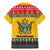 Zimbabwe Christmas Family Matching Mermaid Dress and Hawaiian Shirt Coat Of Arms Muve neKisimusi - Wonder Print Shop