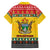 Zimbabwe Christmas Family Matching Off The Shoulder Long Sleeve Dress and Hawaiian Shirt Coat Of Arms Muve neKisimusi - Wonder Print Shop