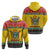 Zimbabwe Christmas Hoodie Coat Of Arms Muve neKisimusi - Wonder Print Shop