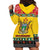 Zimbabwe Christmas Hoodie Dress Coat Of Arms Muve neKisimusi - Wonder Print Shop