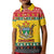 Zimbabwe Christmas Kid Polo Shirt Coat Of Arms Muve neKisimusi - Wonder Print Shop