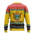 Zimbabwe Christmas Ugly Christmas Sweater Coat Of Arms Muve neKisimusi - Wonder Print Shop