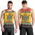 Zimbabwe Christmas Men Tank Top Coat Of Arms Muve neKisimusi - Wonder Print Shop