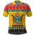 Zimbabwe Christmas Polo Shirt Coat Of Arms Muve neKisimusi