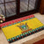 Zimbabwe Christmas Rubber Doormat Coat Of Arms Muve neKisimusi - Wonder Print Shop