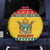 Zimbabwe Christmas Spare Tire Cover Coat Of Arms Muve neKisimusi - Wonder Print Shop