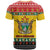 Zimbabwe Christmas T Shirt Coat Of Arms Muve neKisimusi - Wonder Print Shop