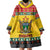 Zimbabwe Christmas Wearable Blanket Hoodie Coat Of Arms Muve neKisimusi - Wonder Print Shop