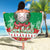 Italy Christmas Beach Blanket Coat Of Arms Buon Natale - Wonder Print Shop