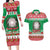 Italy Christmas Couples Matching Long Sleeve Bodycon Dress and Hawaiian Shirt Coat Of Arms Buon Natale - Wonder Print Shop