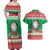 Italy Christmas Couples Matching Off Shoulder Maxi Dress and Hawaiian Shirt Coat Of Arms Buon Natale - Wonder Print Shop