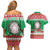 Italy Christmas Couples Matching Off Shoulder Short Dress and Hawaiian Shirt Coat Of Arms Buon Natale - Wonder Print Shop