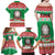 Italy Christmas Family Matching Off Shoulder Maxi Dress and Hawaiian Shirt Coat Of Arms Buon Natale - Wonder Print Shop