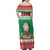 Italy Christmas Family Matching Off Shoulder Maxi Dress and Hawaiian Shirt Coat Of Arms Buon Natale - Wonder Print Shop