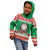 Italy Christmas Kid Hoodie Coat Of Arms Buon Natale - Wonder Print Shop