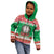 Italy Christmas Kid Hoodie Coat Of Arms Buon Natale - Wonder Print Shop