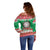 Italy Christmas Off Shoulder Sweater Coat Of Arms Buon Natale - Wonder Print Shop