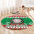 Italy Christmas Round Carpet Coat Of Arms Buon Natale