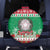 Italy Christmas Spare Tire Cover Coat Of Arms Buon Natale - Wonder Print Shop