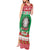 Italy Christmas Tank Maxi Dress Coat Of Arms Buon Natale