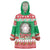 Italy Christmas Wearable Blanket Hoodie Coat Of Arms Buon Natale