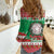 Italy Christmas Women Casual Shirt Coat Of Arms Buon Natale