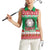 Italy Christmas Women Sleeveless Polo Shirt Coat Of Arms Buon Natale