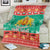 Bulgaria Christmas Blanket Coat Of Arms Vesela Koleda