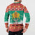 Bulgaria Christmas Button Sweatshirt Coat Of Arms Vesela Koleda - Wonder Print Shop