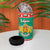 Bulgaria Christmas 4 in 1 Can Cooler Tumbler Coat Of Arms Vesela Koleda - Wonder Print Shop